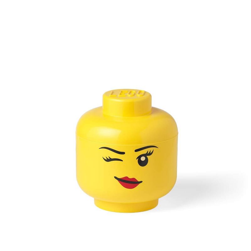 Room Copenhagen LEGO Small Storage Head | Winky | Yellow, 1 of 4
