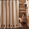 Primitive Stars Shower Curtain 72x72 VHC Brands - 4 of 4