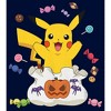 Boy's Pokemon Halloween Pikachu Bag of Candy T-Shirt - 2 of 4