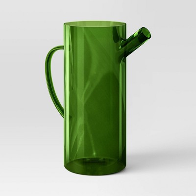 .42 gal Glass Watering Can Green - Threshold&#8482;