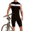Insta Slim Compression Activewear Color Block Zip Up Vest MA0012 - 4 of 4