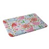 Deny Designs H Miller Ink Illustration Winter Forest Woodland Animals Memory Foam Bath Mat - 2 of 4