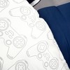 Video Games Reversible Oversized Kids' Comforter Bedding Set - Lush Décor - image 4 of 4