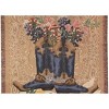 Manual Woodworks and Weavers Fringed Cotton Throw – Texas Bluebonnet Floral Blanket for Home Décor - 3 of 3