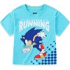 SEGA Sonic the Hedgehog Boys Mix and Match Short Sleeve T-Shirt and Shorts 4 Piece Set For Big Kids - Size 4 - 2 of 4
