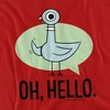 Men’s The Pigeon Oh Hello Long Sleeve T-Shirt - 2 of 4