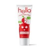 hello Natural Apple Flavored Toothpaste and Toddler Toothbrush Bundle Fluoride Free - 1.5oz - image 3 of 4