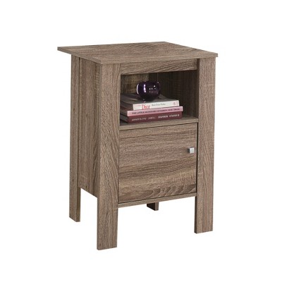 Accent Table With Storage Dark Taupe Everyroom Laminated Mdf Square   GUEST C28c39fb F509 4ce1 91fd D433d9aefc0d