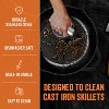 Yukon Glory Cast Iron Scrubber for Grills and Griddles Stainless Steel - 4 of 4