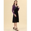 INSPIRE CHIC Women's Elegant Sheer Floral Lace Crop Bolero Shrug - 2 of 4