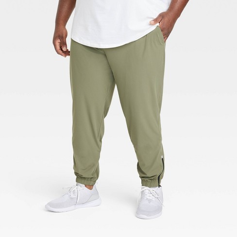 Men's Big Lightweight Tricot Joggers - All In Motion™ Green 2XL
