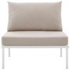 Modway Harmony Armless Outdoor Patio Aluminum Chair - 4 of 4