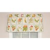 RLF Home Realistic Study Pleated  100% Cotton with Fully Lined 3" Rod Pocket Valnance for Windows 42" x 18" - 2 of 4