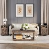 3-Piece Farmhouse Living Room Table Sets - 3 of 4