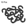 Unique Bargains Camping Tent Canopy Hook 6.5mm Black 1 Set of 10 - 3 of 4