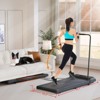 VisioGear Home Gyms, Home Foldable Treadmills with Handle for Living Room, Black, 43.1"*18.5"*4.3" - 3 of 4
