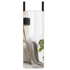 Costway Over The Door Mirror, Rectangle Wall Mounted Mirror Modern Hanging Make Up Vanity Mirror w/ 2 Hooks - 3 of 4