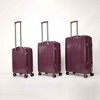Coolife Luggage Sets 3 Piece,Luggage Set PP Material Travel Suitcase Set With Spinner Wheels for Men Women, 20''/24''/28'' - 3 of 4