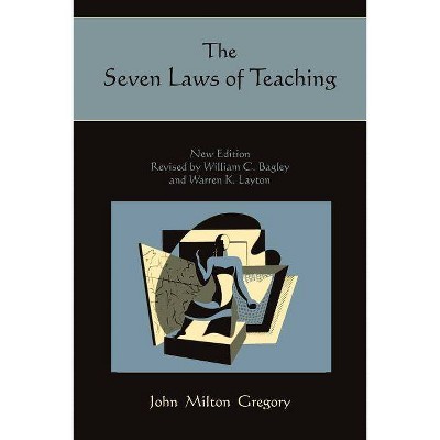 The Seven Laws of Teaching - by  John Milton Gregory (Paperback)