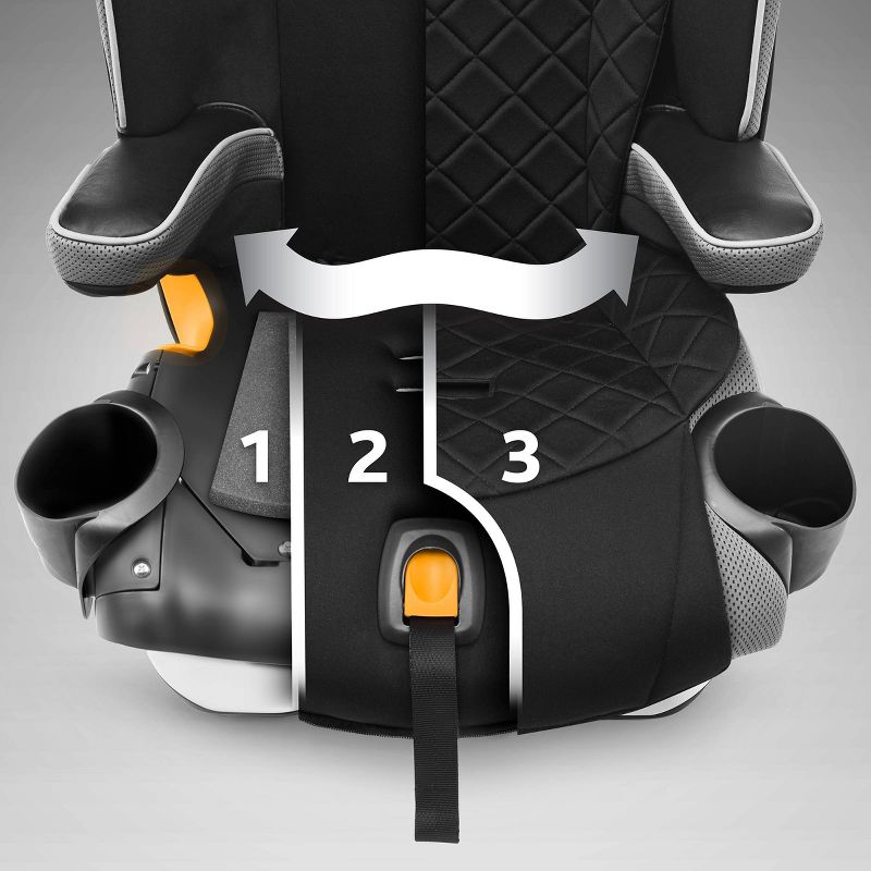 Chicco MyFit Zip Harness + Booster Car Seat, 6 of 10