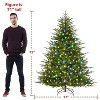 Yaheetech 6Ft/7.5Ft Pre-Lit Artificial Christmas Tree - image 3 of 4