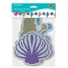 Beistle Mermaid & Seashell Streamer, 9.25" x 9', (2/Pkg) Multicolored - 3 of 4
