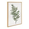 Sylvie Ruscus Framed Wall Canvas by Patricia Shaw Natural - Kate & Laurel All Things Decor - 2 of 4
