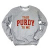 Simply Sage Market Varsity Talk Purdy To Me Sweatshirt - 3 of 4