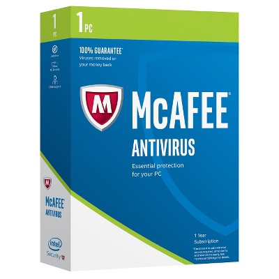 McAfee 2017 AntiVirus - 1 PC