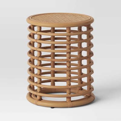 Rattan side table deals target