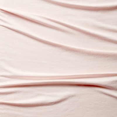 Polyester Rayon Fitted Crib Sheet - Light Pink - Cloud Island&#8482;