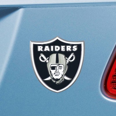 Nfl Las Vegas Raiders 3d Metal Emblem : Target