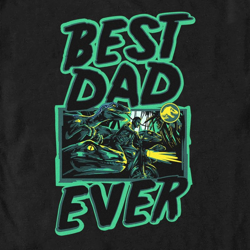 Men's Jurassic World Best Dad Ever Owen T-Shirt, 2 of 6