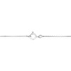 Haus of Brilliance Silver 1/4 cttw Diamond Woven Double Heart Pendant Necklace - 3 of 4
