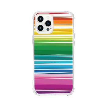 Multicolored logo transparent iPhone 13 case