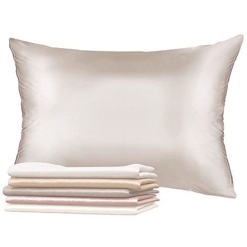 Dreamzie - 1 X 19 Momme Silk Pillowcase, Double Sided Luxury Silk - Gold :  Target