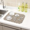REGALWOVEN Pebble Dish Drying Mat for Stainless Steel Sinks 1 Pc - 3 of 4