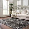 Hauteloom Owatonna Living Room, Bedroom Area Rug - Traditional - Beige, Black, Charcoal - 6'7" x 9' - 2 of 4