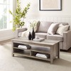 NicBex Modern Minimalist Coffee Table with Storage & Hairpin Legs Ready-to-Assemble for Living Room or Office - 3 of 4