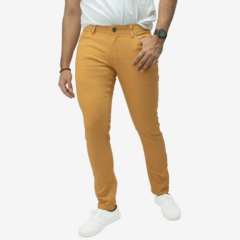 X Ray Men's Stretch Commuter Pants In Mustard Size 36x32 : Target