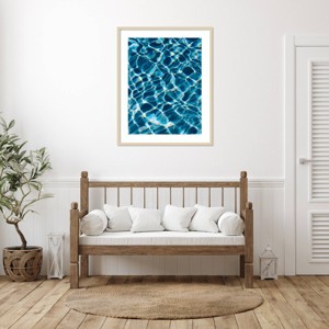 Amanti Art Reflections IV by Justine Milton Wood Framed Wall Art Print - 1 of 4
