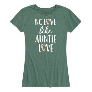 Women's - Instant Message - Auntie Love Short Sleeve Graphic T-Shirt - 1 of 4