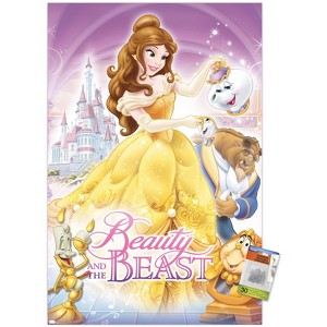 Trends International Disney Beauty And The Beast - Cover Unframed Wall Poster Prints - 1 of 4