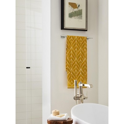 Bronx Brushed Nickel Wall Mounted Towel Bar