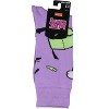 Invader Zim Gir Grr Space Athletic Mid-Calf Crew Socks For Men Women 1 Pair - 4 of 4