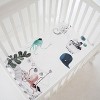 Mini Crib Sheet - 100% Cotton - Underwater Love by Rookie Humans. Fits standard Mini Cribs and Playards, 24x38 inches - image 2 of 4