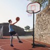 Safstar 10FT 43" Backboard In/Outdoor Adjustable Height Basketball Hoop Home School New - 2 of 4