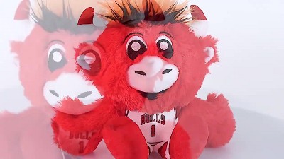 Bleacher Creatures Chicago Bulls Benny The Bull 10 Mascot Plush Figure (black  Uniform) : Target