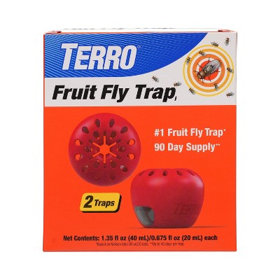 TERRO Fruit Fly Trap with Bait (2-Pack) T2503SR - The Home Depot