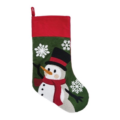  C&F Home Snowman Dance Stocking 